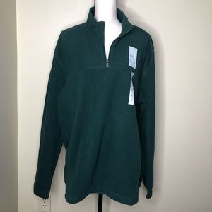 Croft & Borrow green soft fleece size XL